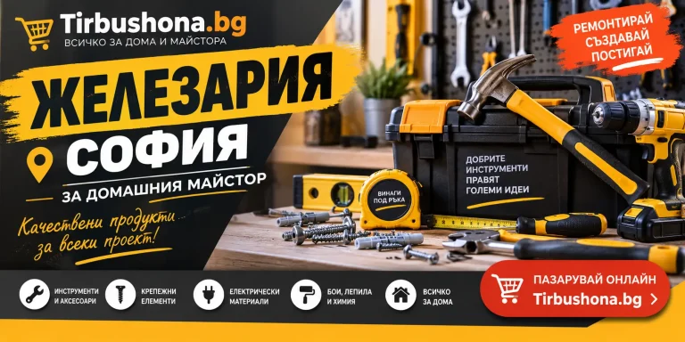 Железария София за домашния майстор: Всичко необходимо на едно място