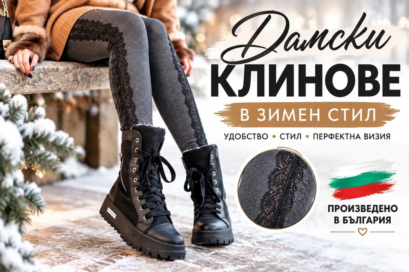 Дамски клинове в зимен стил – кои модели да изберете и как да ги носите?